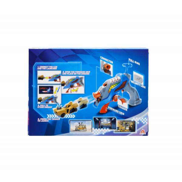 Đồ chơi điều khiển LEGEND SPARK Bộ xe đua và bệ phóng cơ bản Bolt Sấm Chớp YW222015