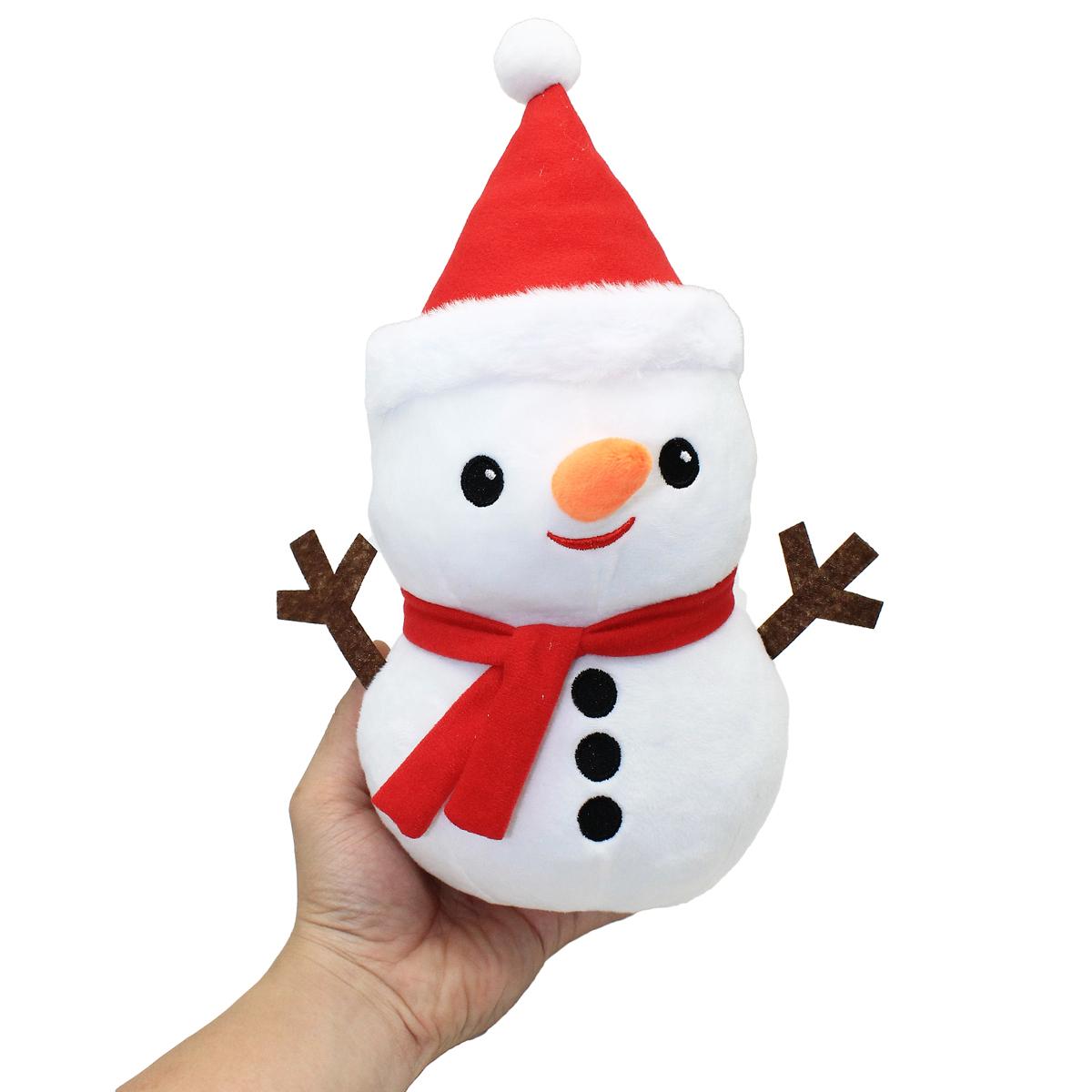 Thú Nhồi Bông Người Tuyết Giáng Sinh 30 cm - Hoàng Thu HT8214