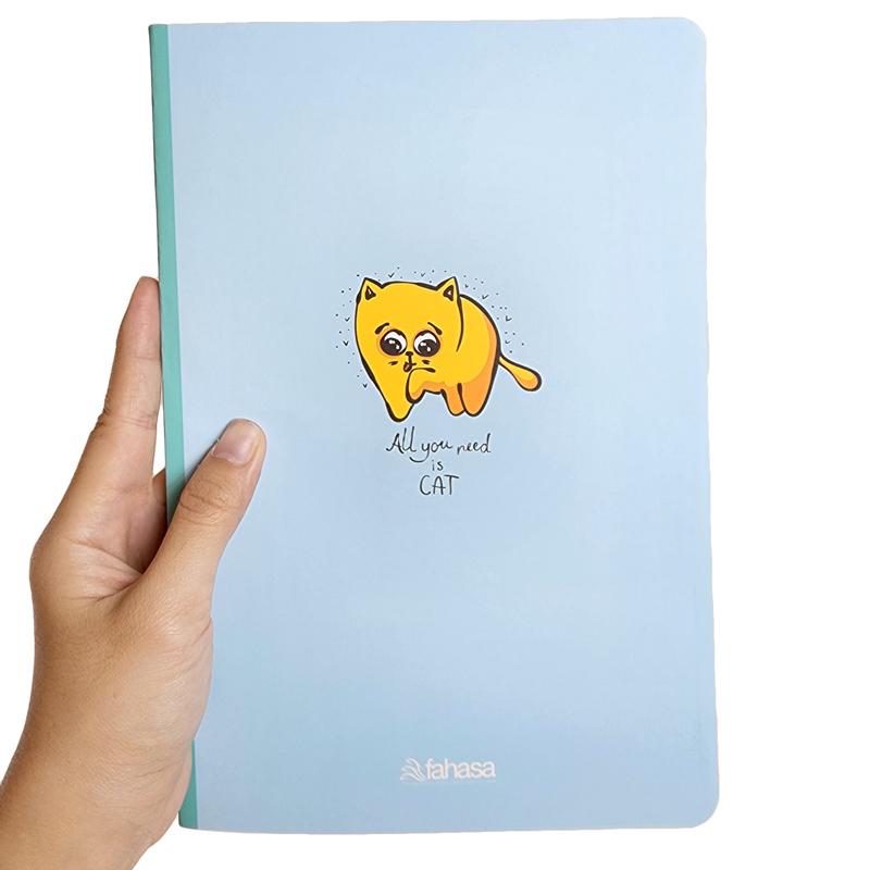 Tập Học Sinh Cute Animal - Miền Bắc - Kẻ Ngang Có Chấm - 80 Trang 70gsm - Fahasa 03