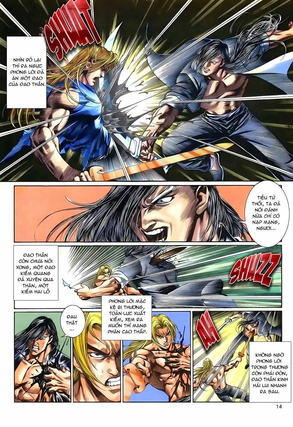 long hổ phong bạo chapter 10 14