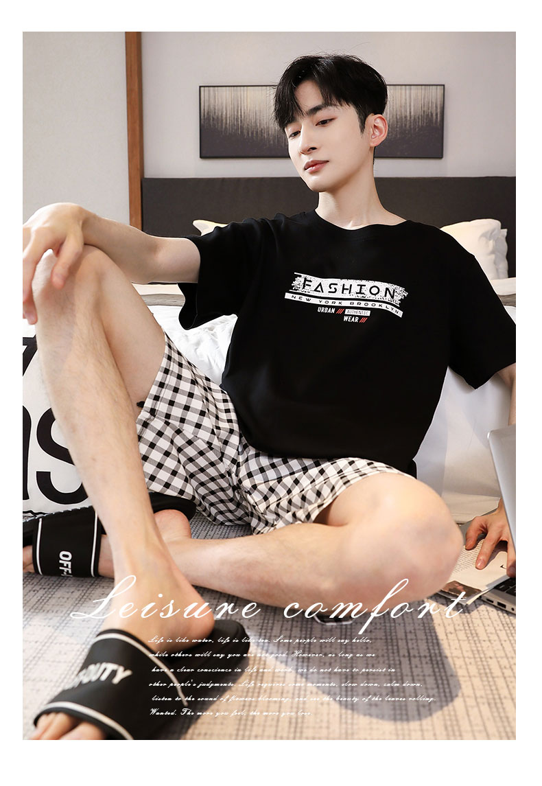 Đồ mặc nhà nam cotton 9012
