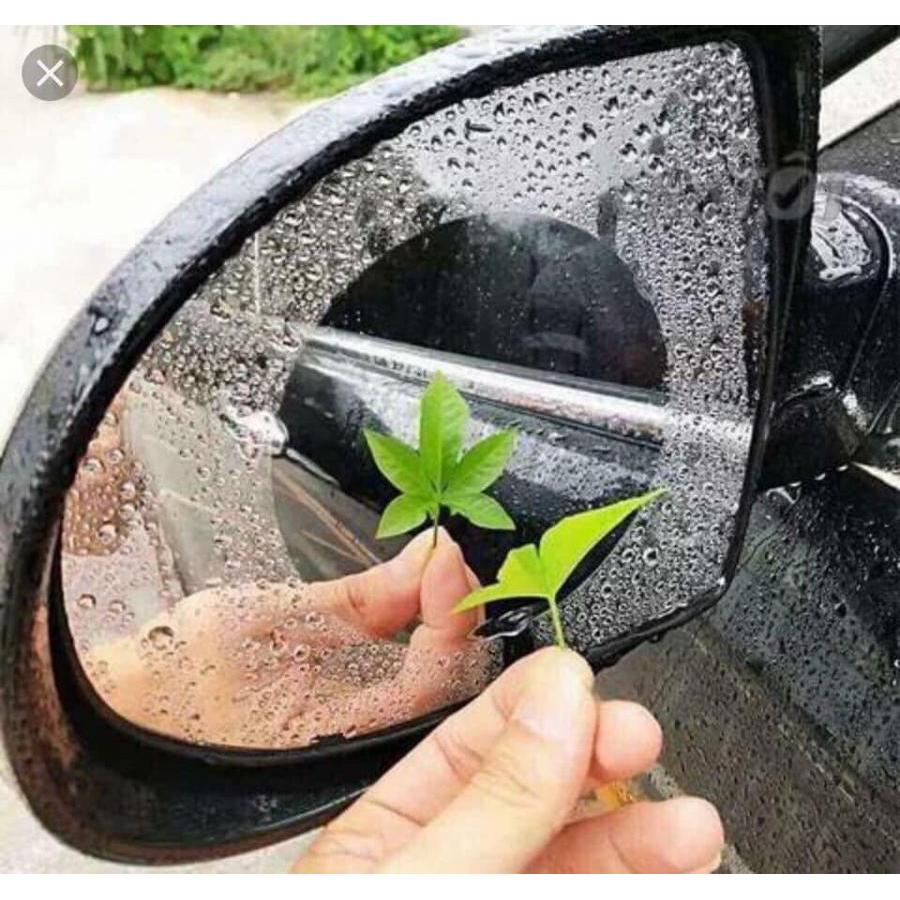 Bộ 2 miếng dán NANO eData cao cấp chống nước cho gương Ô tô - Hàng Chính Hãng