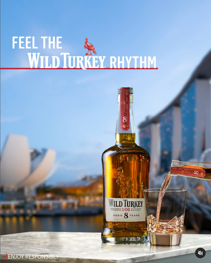 Rượu Wild Turkey Bourbon 8YO 50.5% 1x0.7L