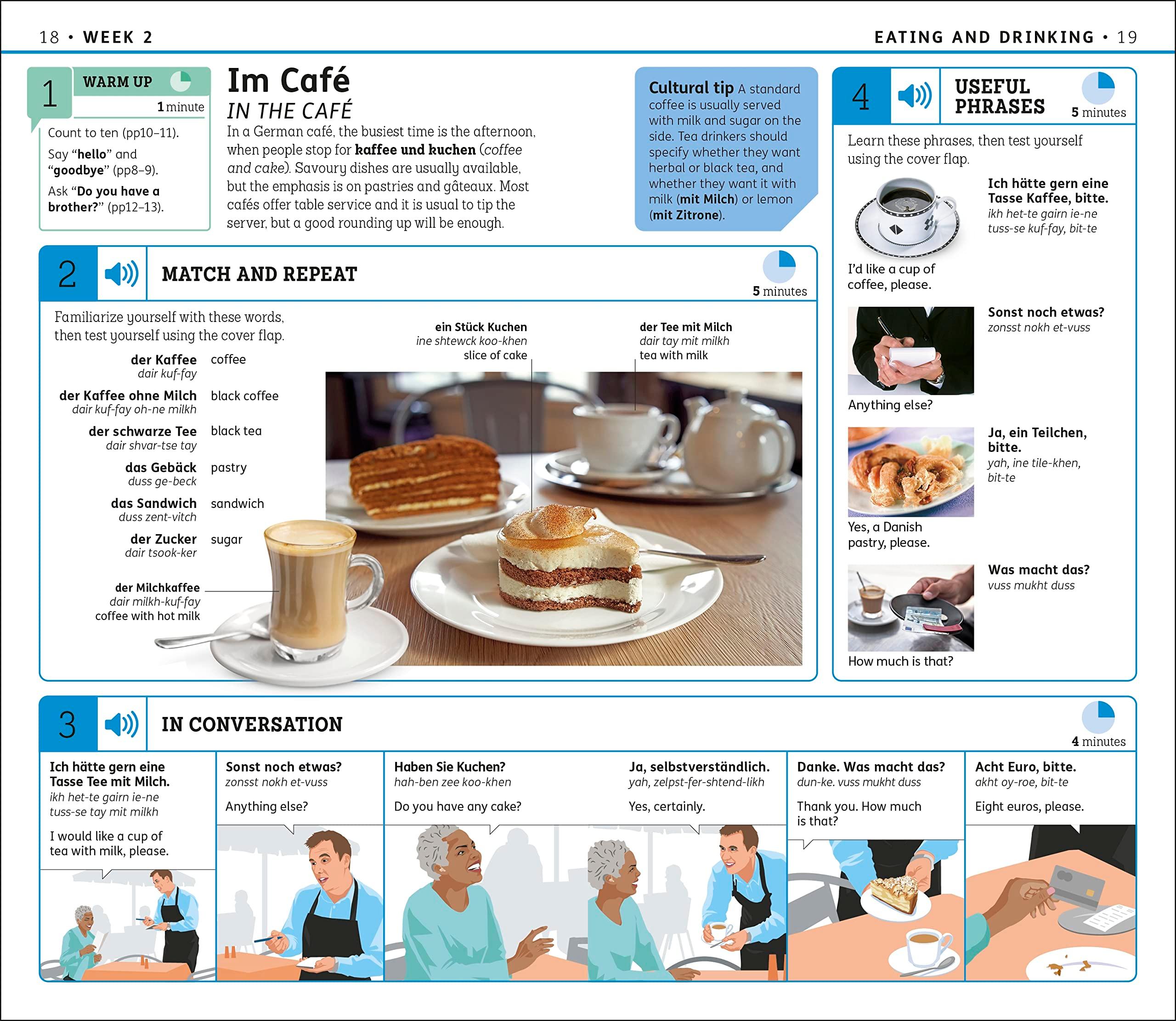 Sách ngoại văn: 15 Minute German - Learn In Just 12 Weeks