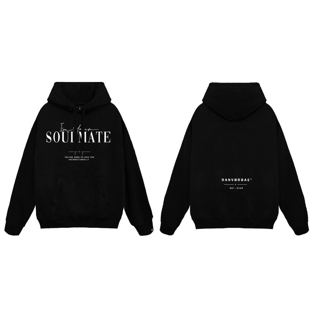 Áo Hoodie RANV RBAE SOULMATE Đen