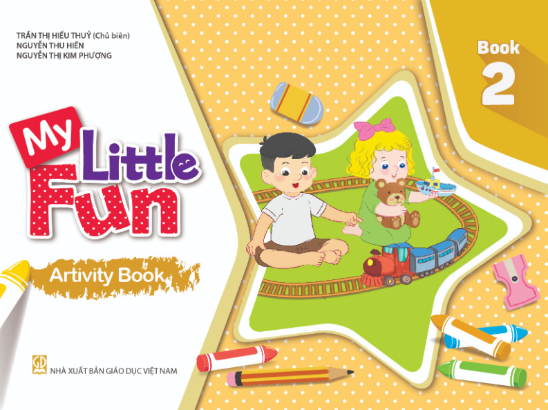 Bộ My Little Fun book 2 Class book+Activity book (4-5 tuổi)