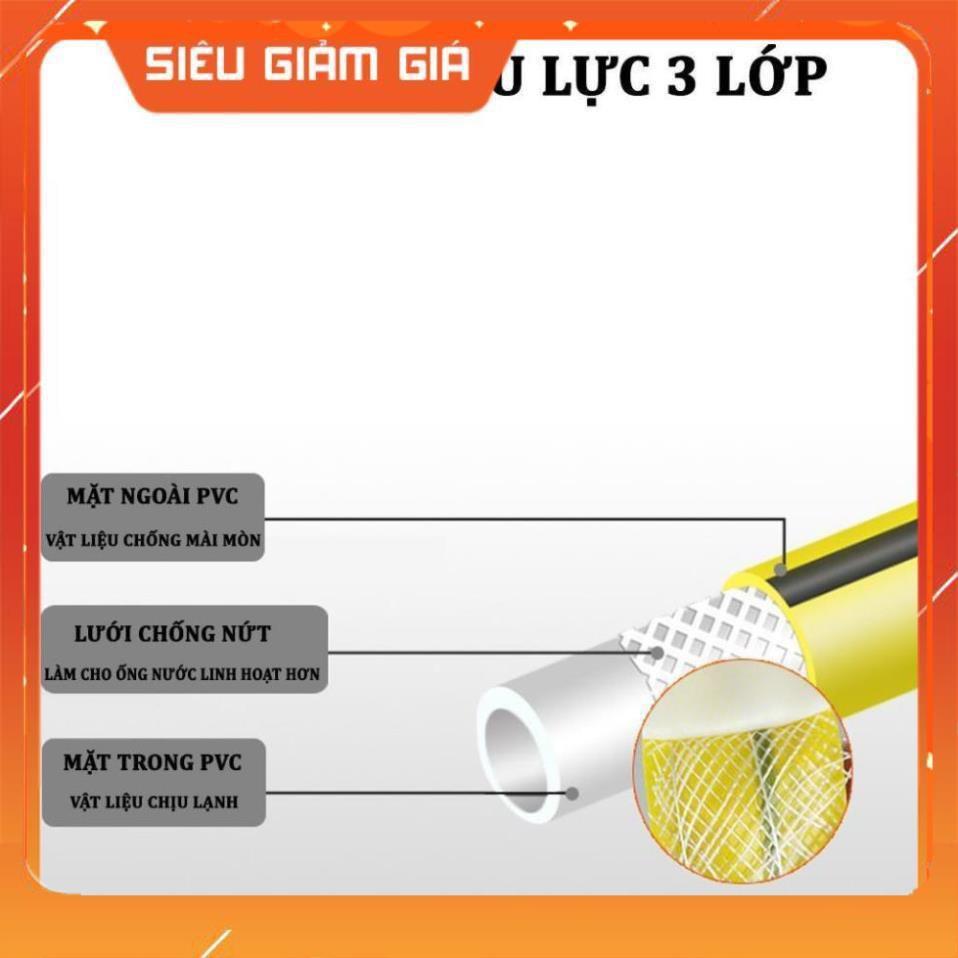 Vòi Xịt Tăng Áp Rửa Xe Ô Tô – Bộ Vòi Xịt Rửa Xe ,Tưới Cây Chuyên Nghiệp 206810-2 cút sập PE