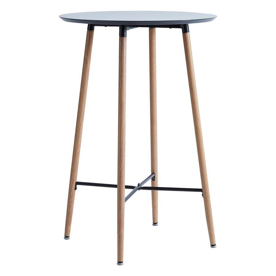 Bàn Bar Jonstrup Khung Chân Kim Loại JYSK 3616765 (70 x 100 cm) - Đen