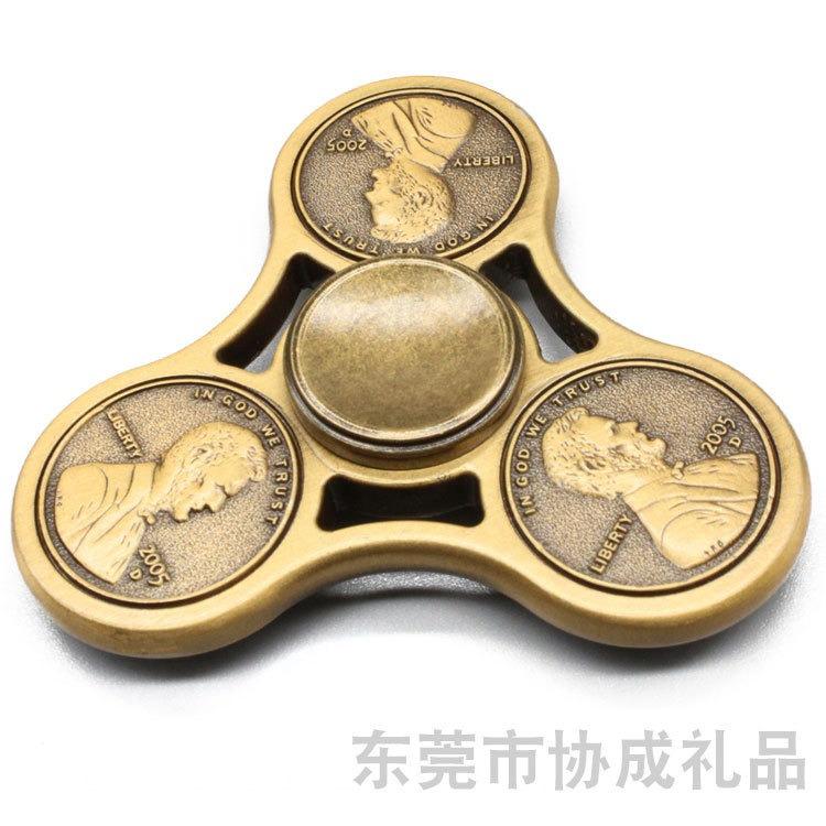 Con Quay Fidget Spinner Hình Đồng Xu Cao Cấp Eđẹp