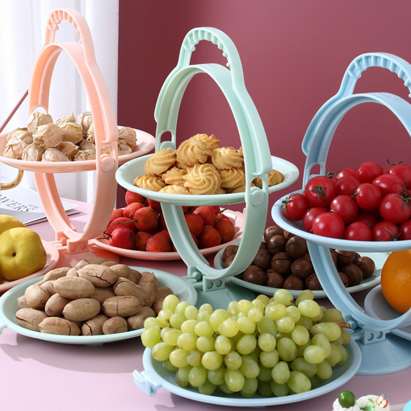 Giá đựng đồ ăn nhẹ Đĩa trái cây Trang trí bàn trà