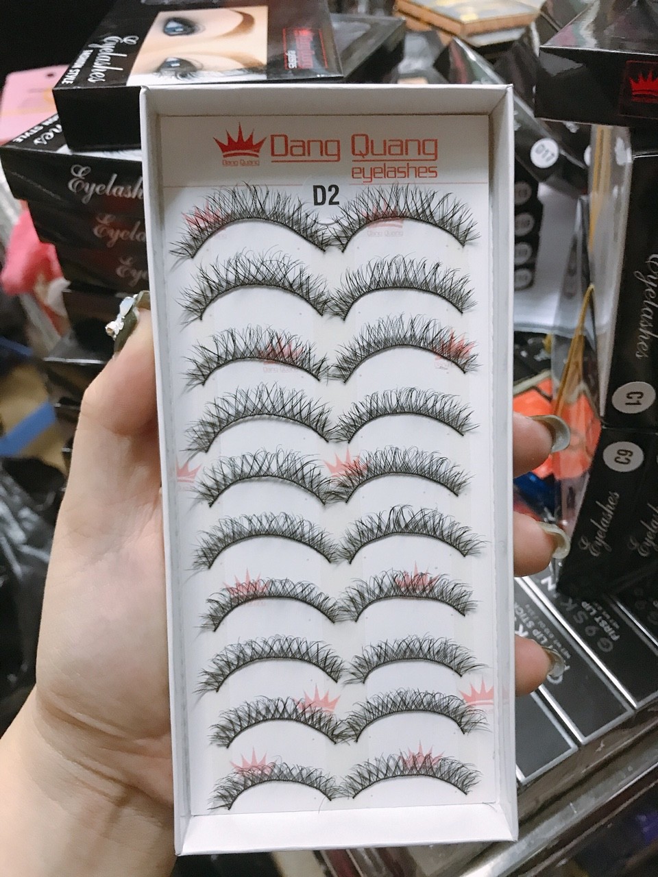 Mi giả Eyelashes Fashion Style 10 cặp (Số D2)