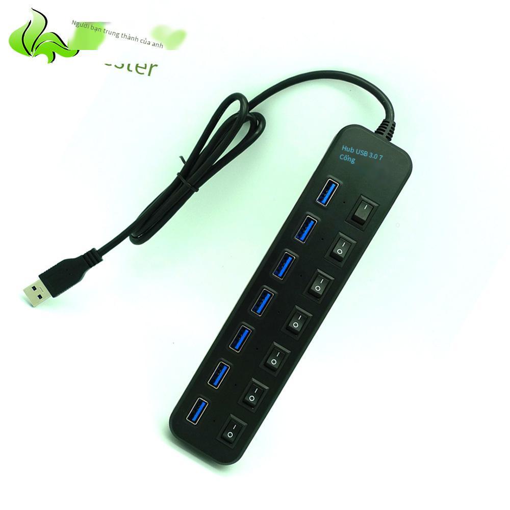 Bộ chuyển đổi 7 cổng USB3.0HUB thuận lợi nhất 3.0HUB bộ chia 7 cổng