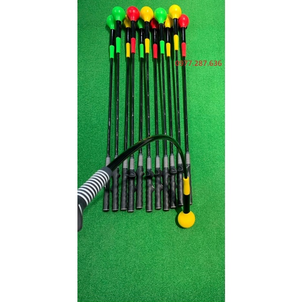 Gậy tập swing golf cán dẻo tay nắm kỹ thuật hỗ trợ tập thể lực swing hiệu quả GT008