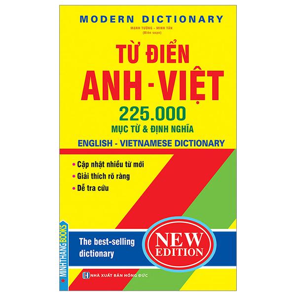 Từ Điển Anh Việt 225.000 Mục Từ Và Định Nghĩa