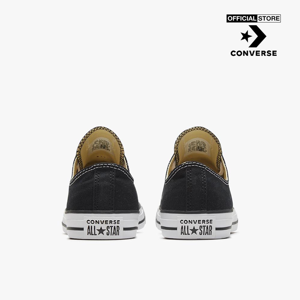 CONVERSE - Giày sneakers cổ thấp unisex Chuck Taylor All Star Original M9166C-0000_BLACK