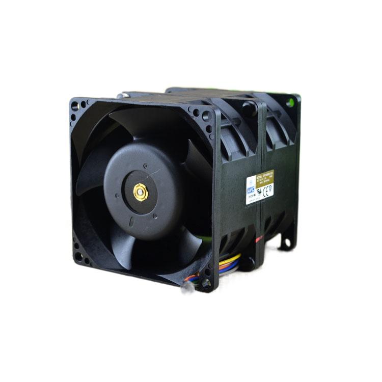 Quạt Tản Nhiệt Động Cơ Kép Cho Xe Hơi AVC DFTA0880Y2U 12V 7.2A 8CM 8080