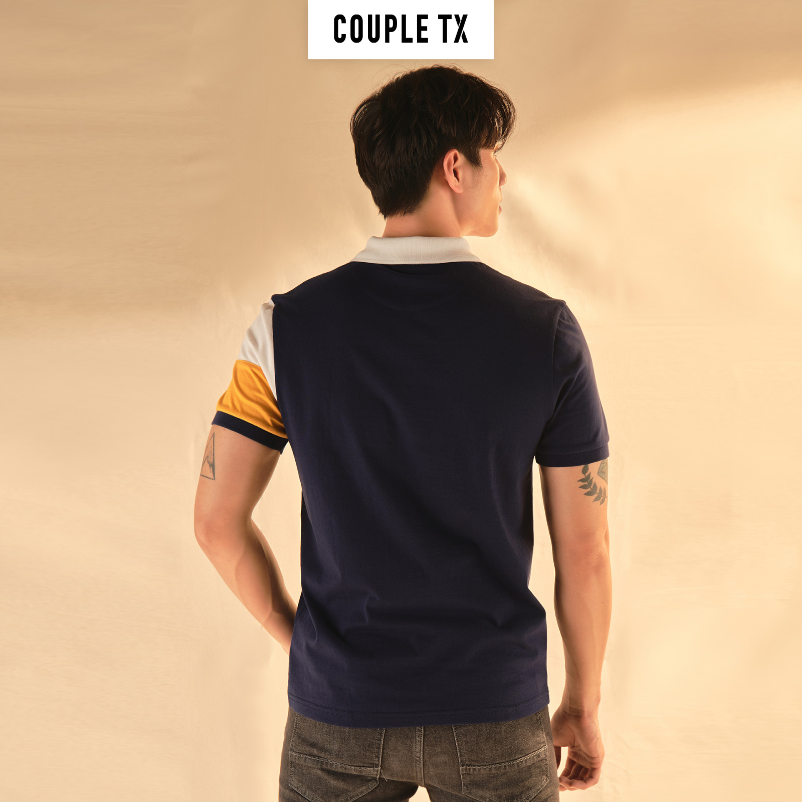 Áo Polo Nam Couple TX Phối Màu MPO 1010