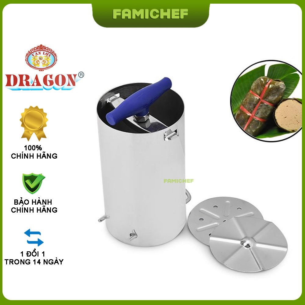 Khuôn làm giò chả Inox Dragon D022 - Loại 1 Kg