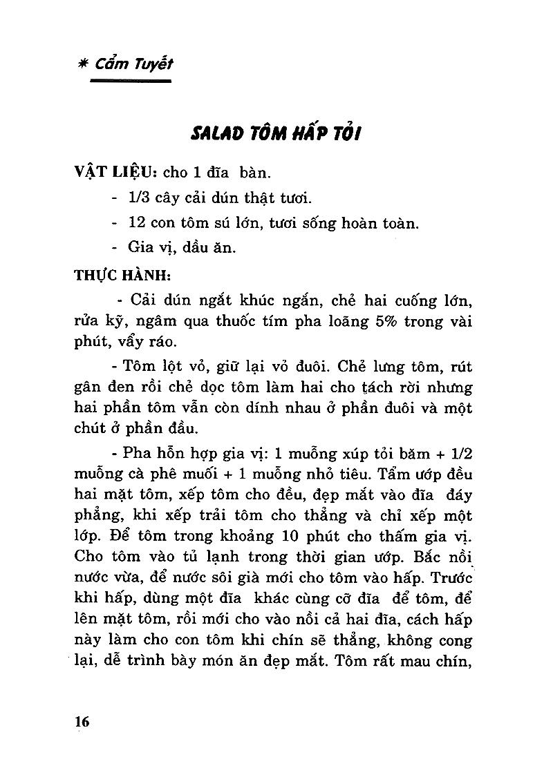 Gỏi, Salad Và Các Món Khai Vị
