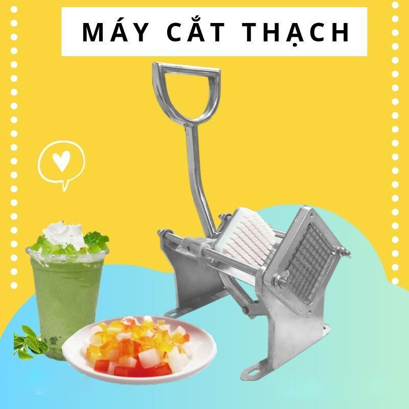 Máy Cắt Thạch, Dao Cắt Thạch Inox Loại 1  - Dụng Cụ Dùng Trong Pha Chế Đồ Uống, Trà Sữa, Cắt Các Loại Thạch, Trái Cây