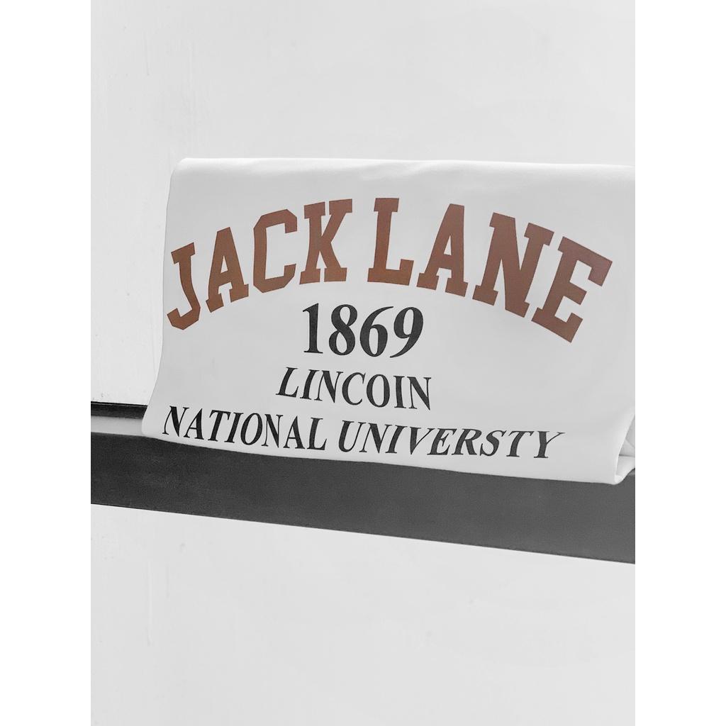 ÁO PHÔNG JL LINCOIN, Áo thun nam nữ oversize dáng rộng, Local Brand JACKLANE