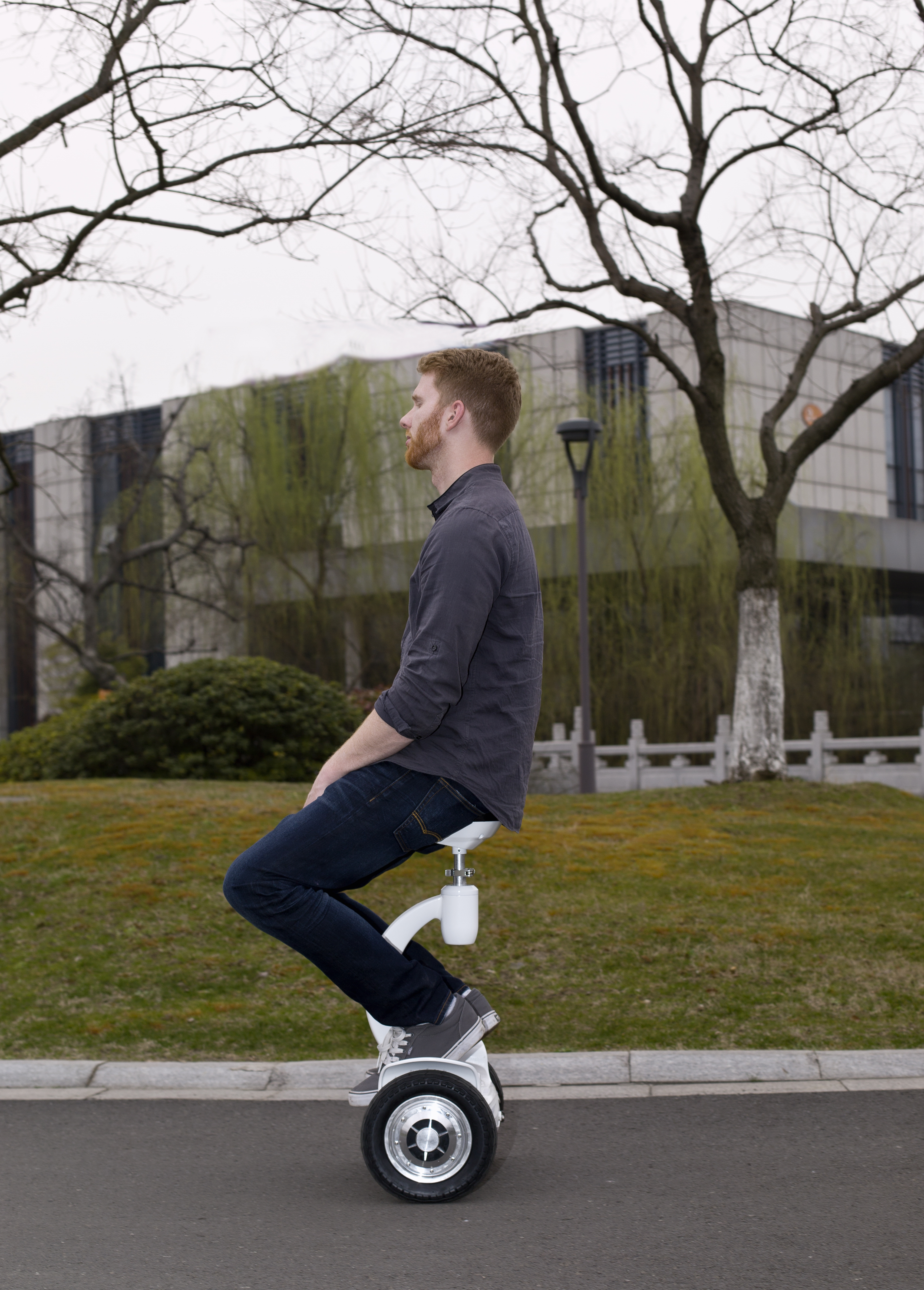 Xe điện cân bằng mẫu mới Homesheel Airwheel S8 USA - Hàng chính hãng - Màu đen