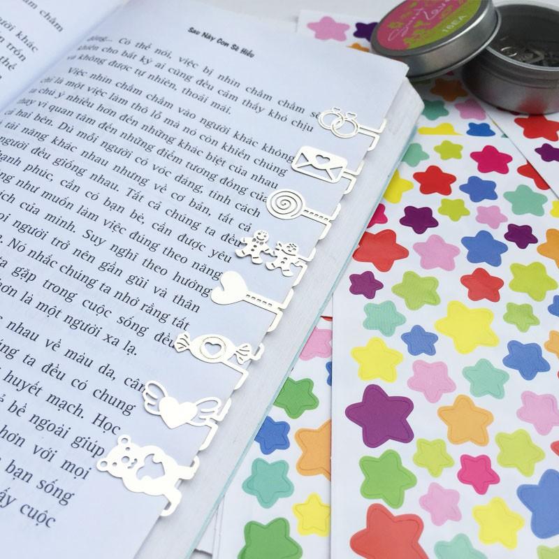 Hộp 16 Đánh Dấu Sách Bookmark Sweet Love