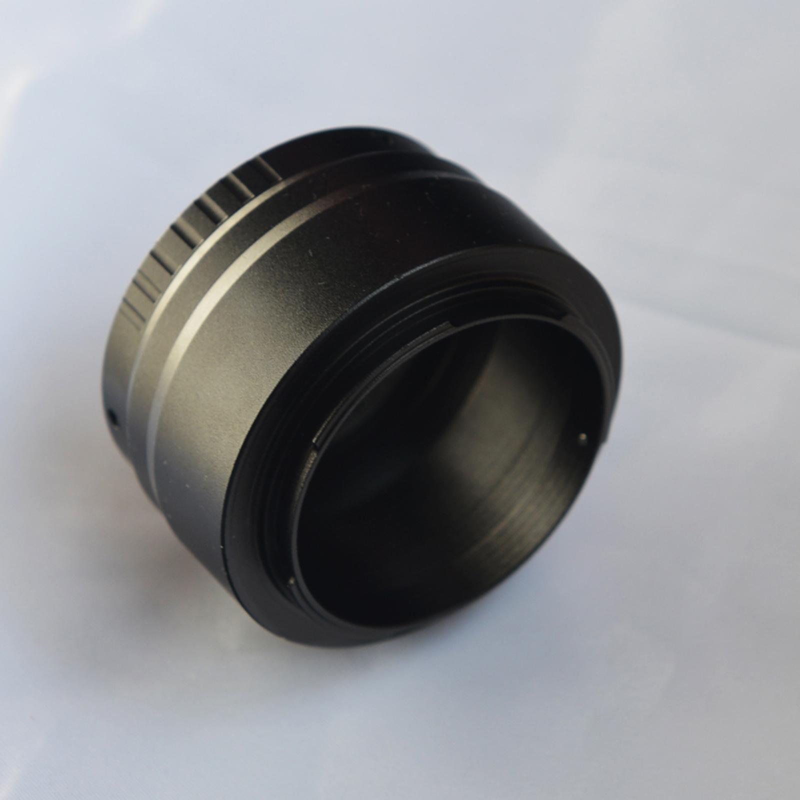 T2/T Mount Lens Adapter Rings Camera Converter M42 T Mount Adapter Aluminum T-Mount Adapter for EOS R for Slr DSLR Cameras