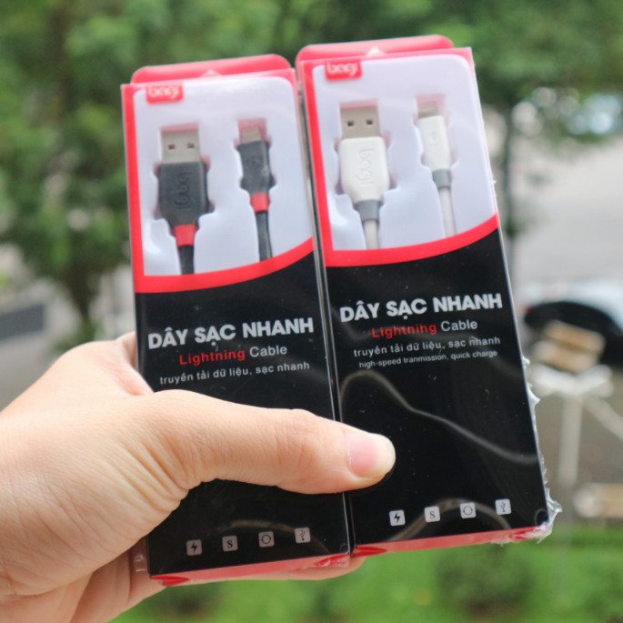 Cáp Sạc Iphone BAGI CB - IA15 hoặc IA150 (1.5m) - Hàng Chính Hãng