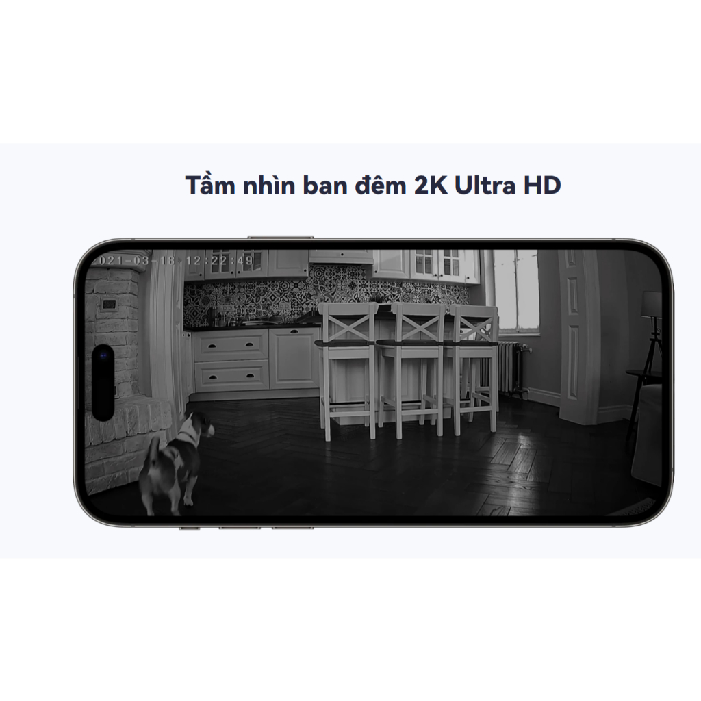 Camera IP wifi trong nhà quay quét MEARI S1 Plus 3M, Đàm thoại 2 chiều, phát hiện chuyển động và dáng người, có cổng LAN - Hàng chính hãng