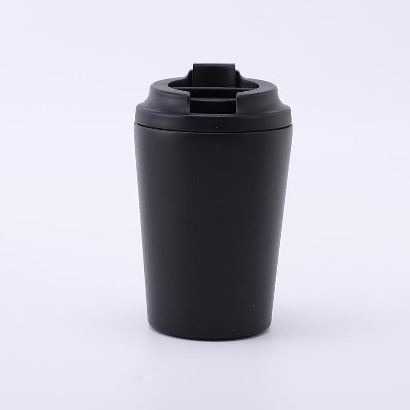 Đảm Bảo Chất Lượng Mới Di Động Tay Treo Tai Cốc Cà Phê 2 Lớp Inox Cách Nhiệt Ô Tô Văn Phòng Cốc Nước