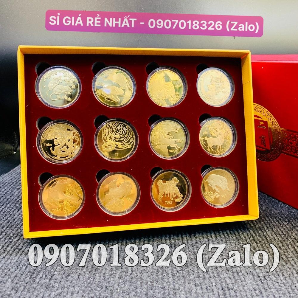 Quà Tặng Hộp Xu 12 Con Giáp Sang Trọng, Đẹp Lấp Lánh - Bản Tiếng Việt NELI