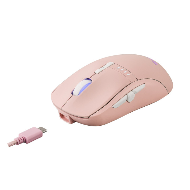 Chuột Không Dây Cao Cấp dành cho Game E-DRA EM620W Pink - Hàng Chính Hãng