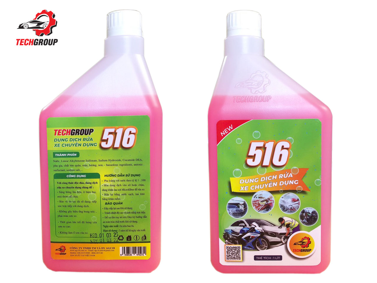 Dung dịch rửa xe chuyên dụng Techgroup 516