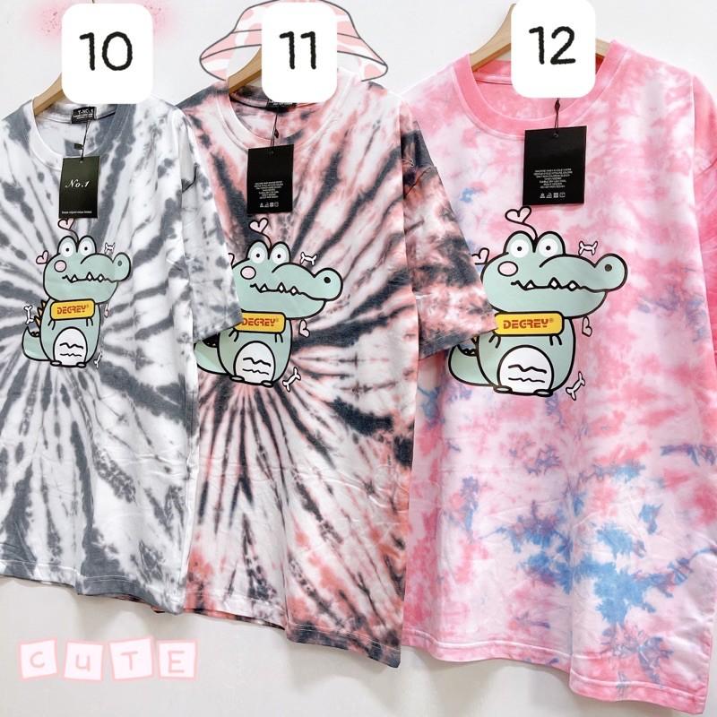 Áo loang tie dye unisex form rộng Tie Boutique - in hình dễ thương