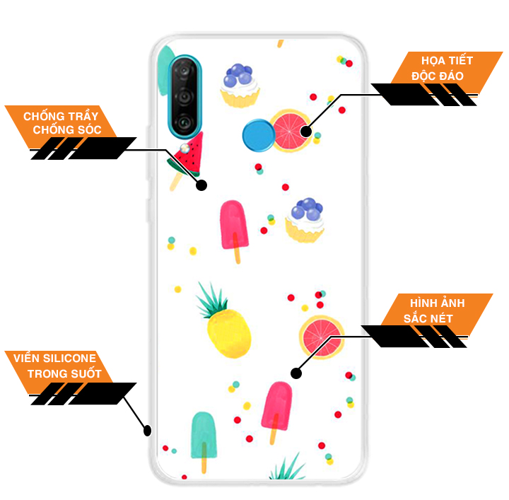 Ốp lưng dẻo cho điện thoại Huawei P30 Lite - 0161 SUMMER - Hàng Chính Hãng