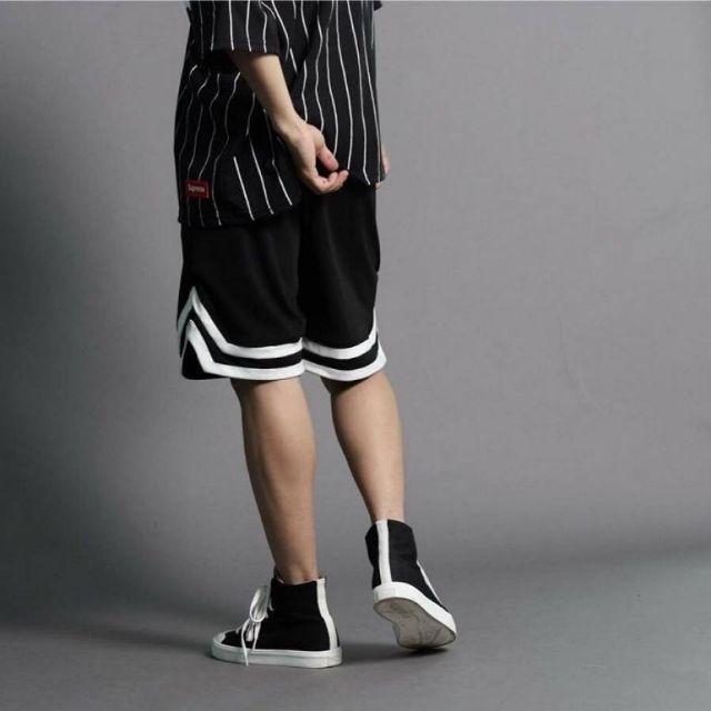 40- 90kg Quần Short Line Unisex nam/nữ thời trang Sói Store bigsize