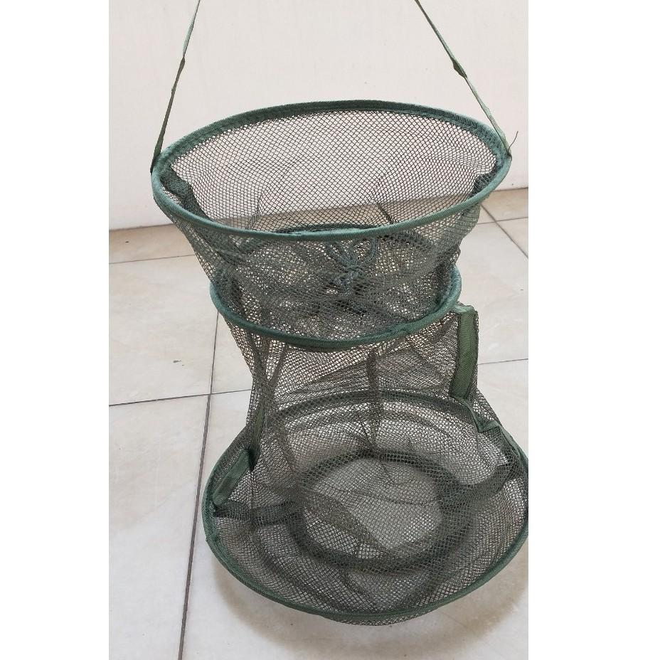 GIỎ ĐỤNG CÁ CÓ QUAI 35CM