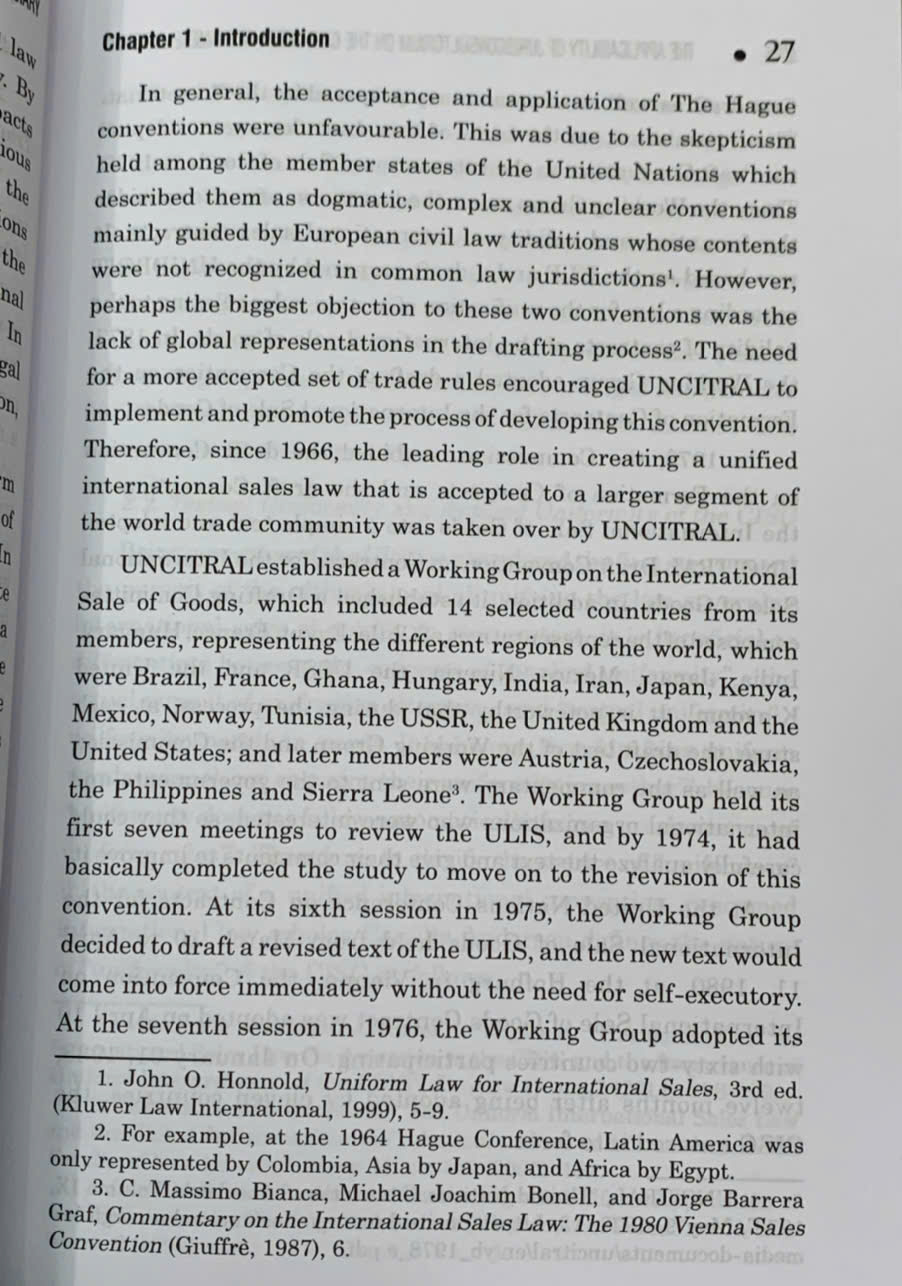 Applicability of jurisconsultorium on the CISG in the Vietnamese judiciary