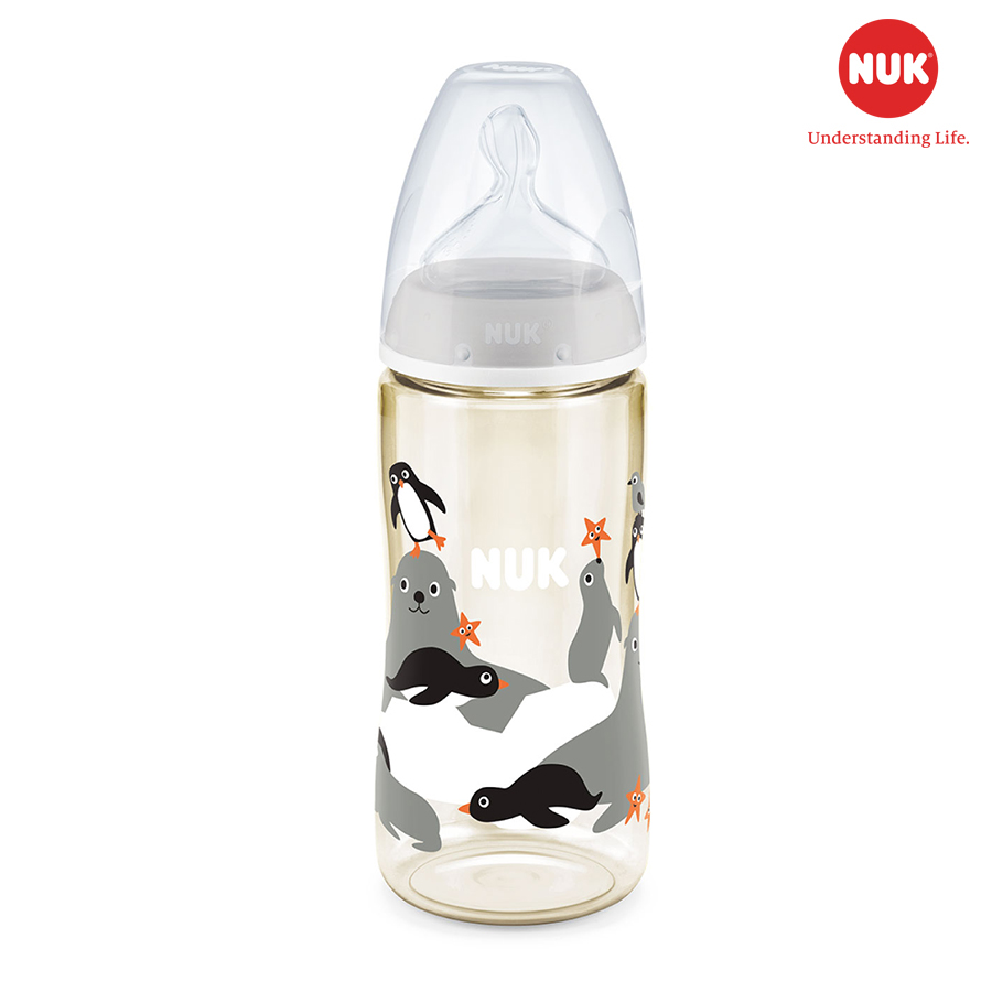 BÌNH SỮA NUK PREMIUM CHOICE+ NHỰA PPSU ANIMALS