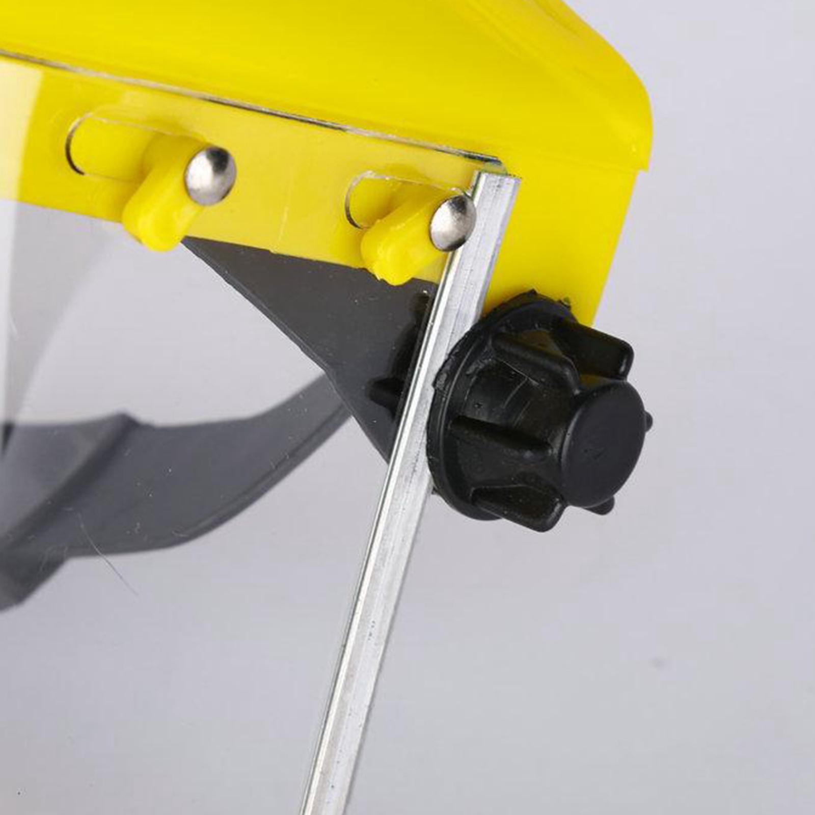 Anti Fog Full Face Shield Head-mounted Safety Anti-splash Clear Glasses Visor Safety Work Welding Grinding Helmet Cover