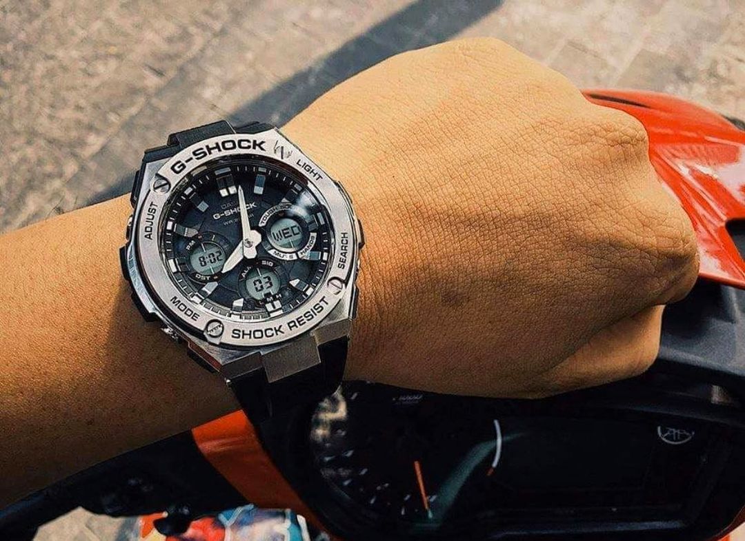 Đồng Hồ Nam Casio G-SHOCK GST-S110-1A chính hãng