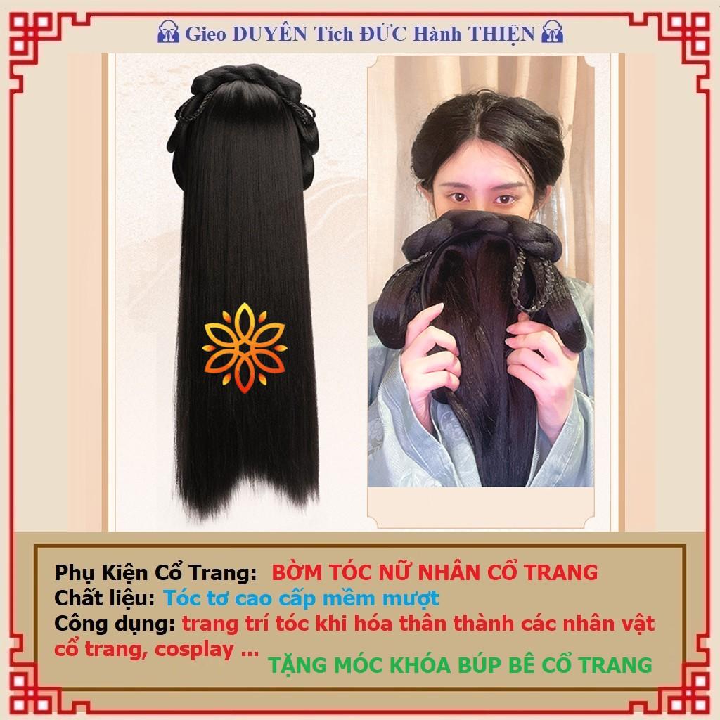 Bờm tóc cổ trang nữ nhân mềm mịn - PHONG THỦY LIÊN HOA