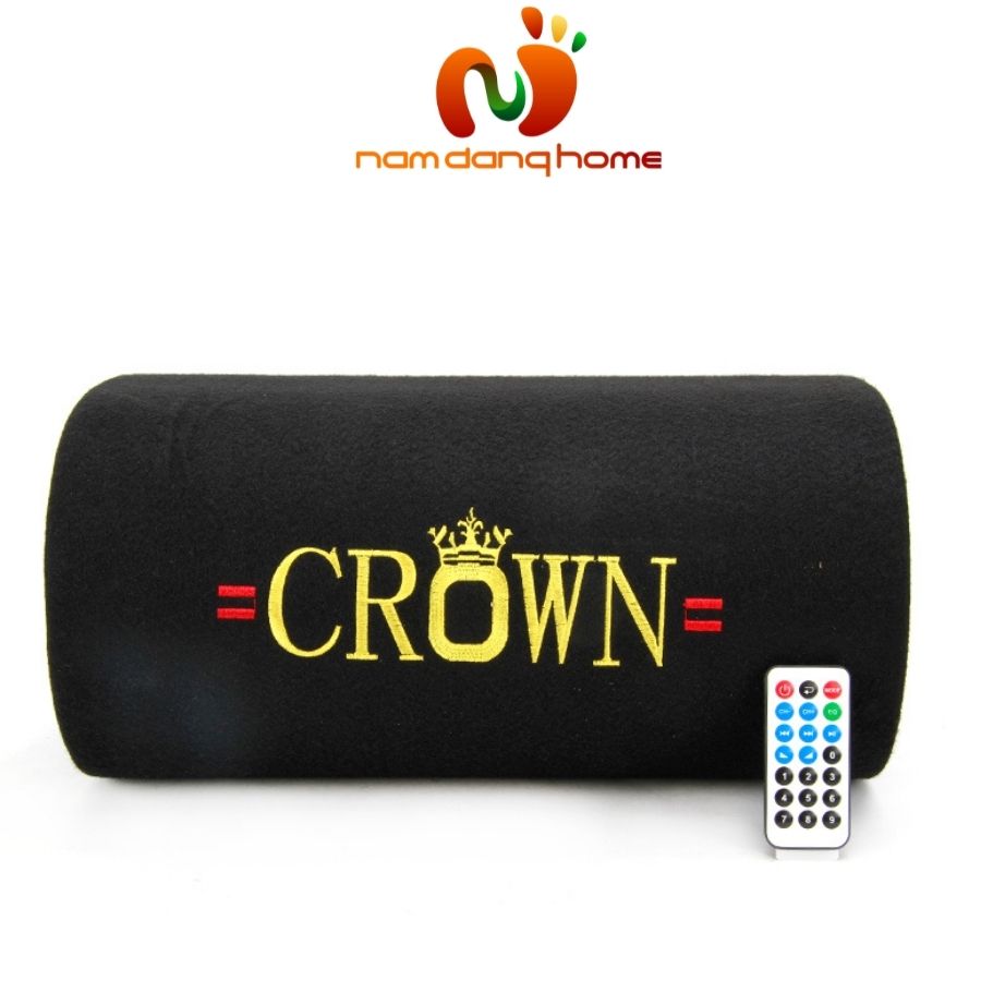 Loa Crown 6 Đế gắn nguồn và sử dụng trực tiếp có bluetooth - Hàng nhập khẩu