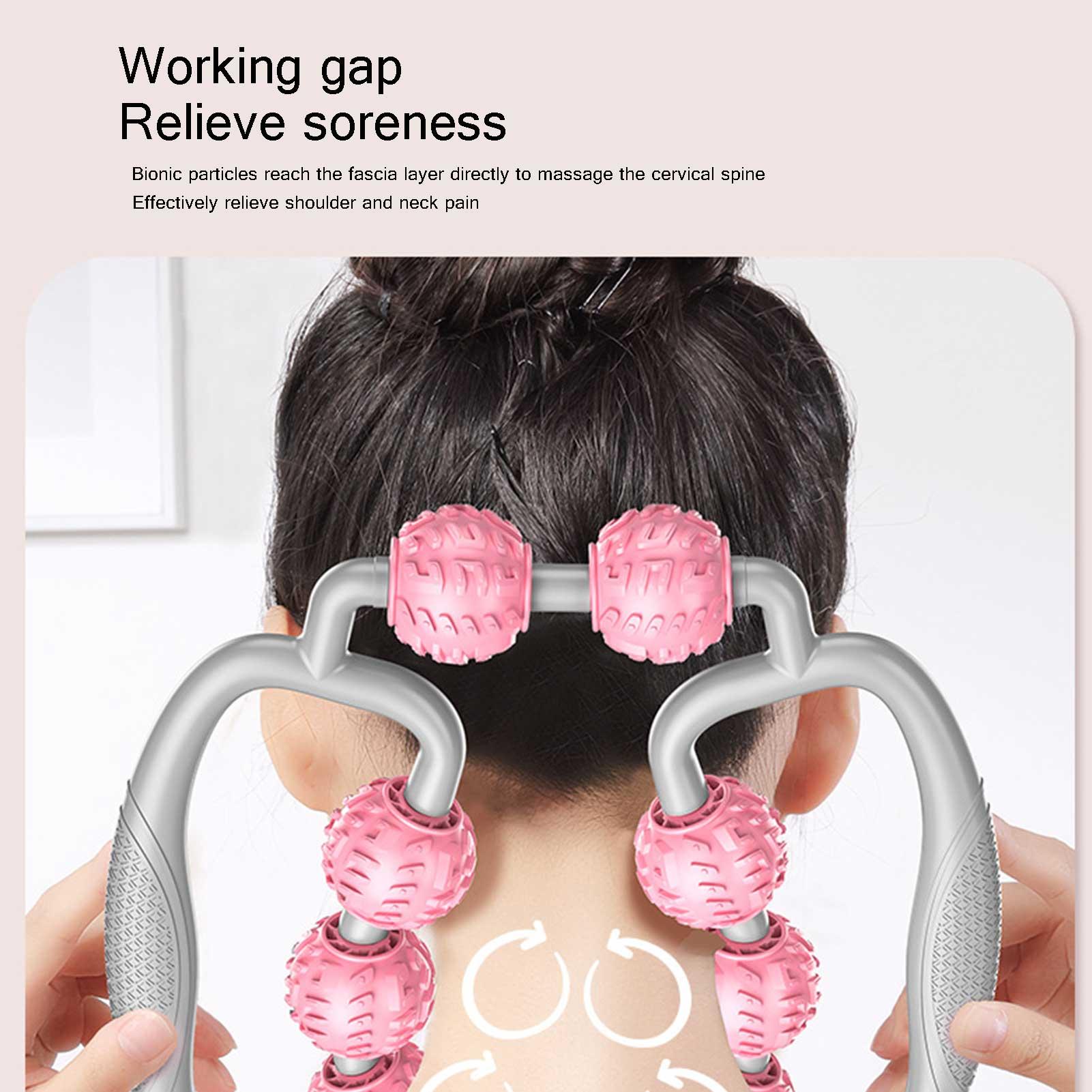 Hình Khuyên Chân Kẹp Đa Năng Máy Massage Con Lăn Tập Thể Dục Con Lăn Xốp Dính Bê Giãn Cơ Stovepipe Hiện Vật