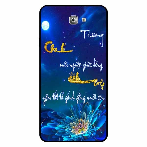Ốp lưng in cho Samsung J7 Prime Mẫu Thư Pháp Cha Mẹ
