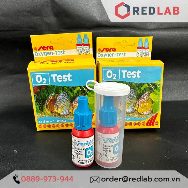 Test O2 Sera - Kiểm tra nhanh hàm lượng Oxi trong nước nuôi tôm, cá