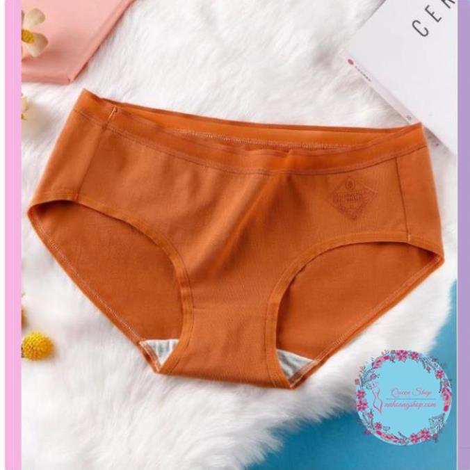 Quần lót nữ cotton viền in nổi kháng khuẩn có chọn size chọn màu - đồ lót cotton nữ QL06