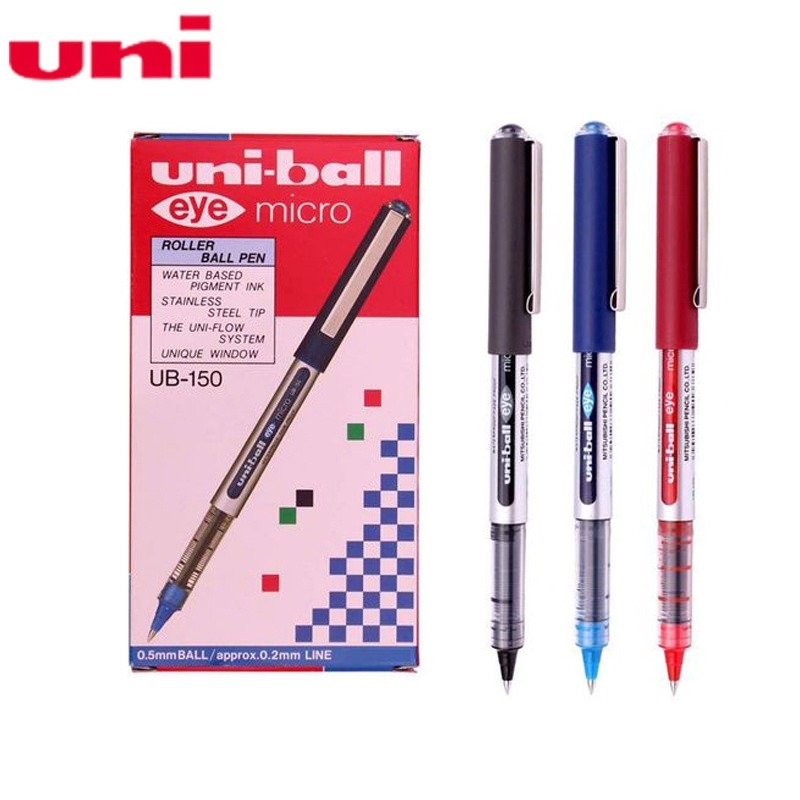 Bút lông kim / Bút kí Nhật bản Uni Ball UB150, Nét viết 0.5mm
