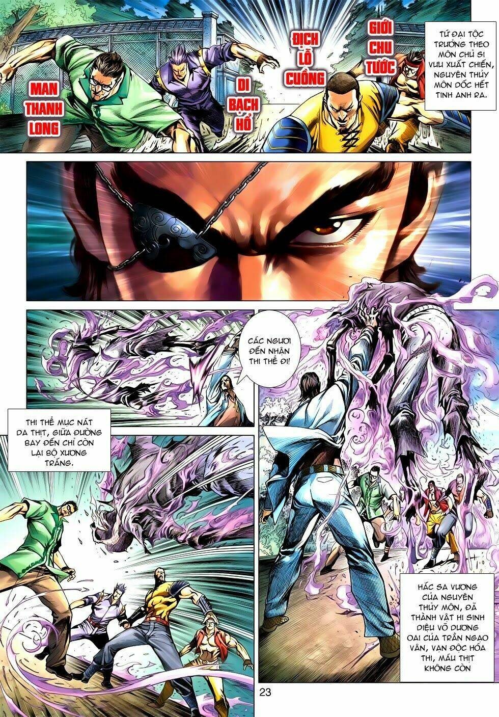 tân tác long hổ môn chapter 526 23